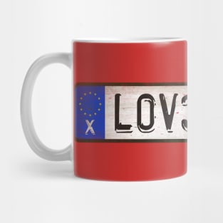 Hard Love/Hate Rock Mug